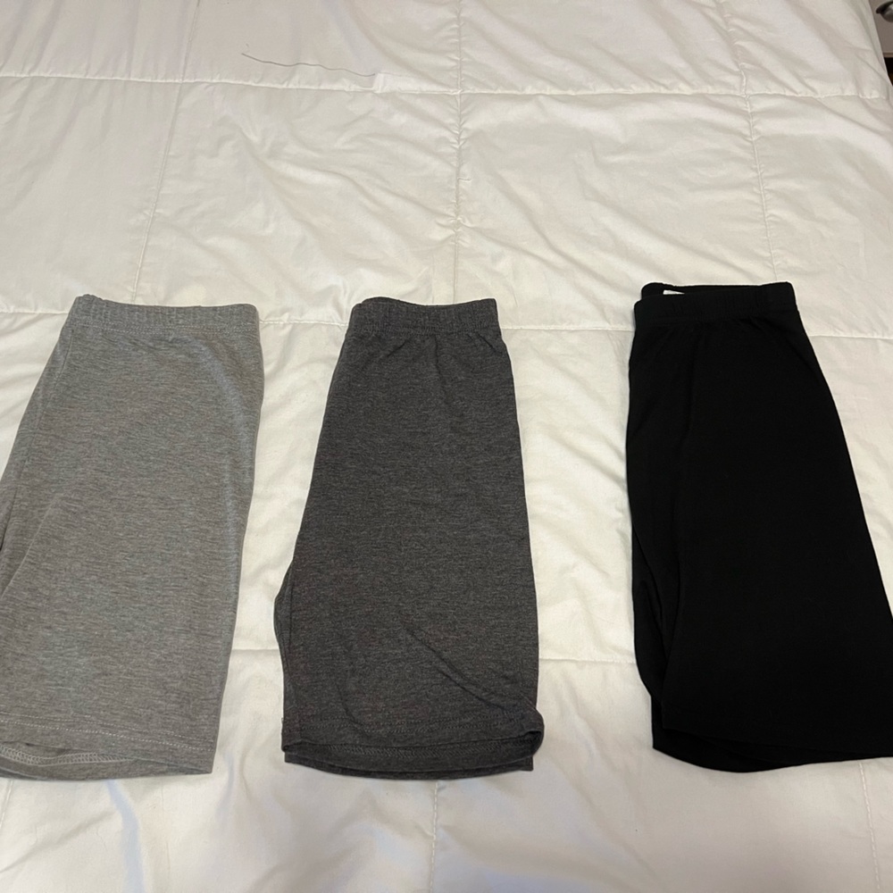 Set of 3 Bikers Shorts